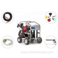 Hot water steam pressure washer